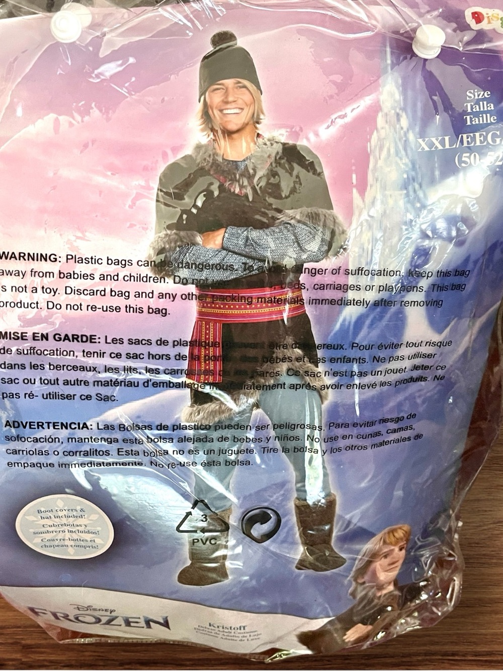 Adult XXL Krisoff from Frozen II Disney movie Halloween Costume